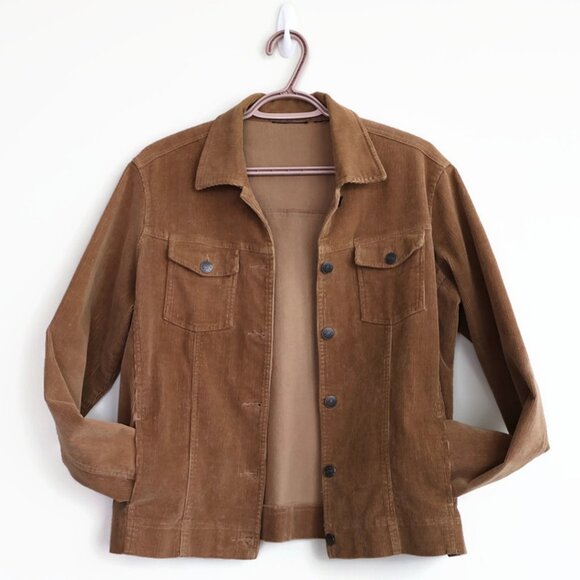 Light Brown Corduroy Jacket - Size M/L - Denver Hayes - Picture 4 of 12